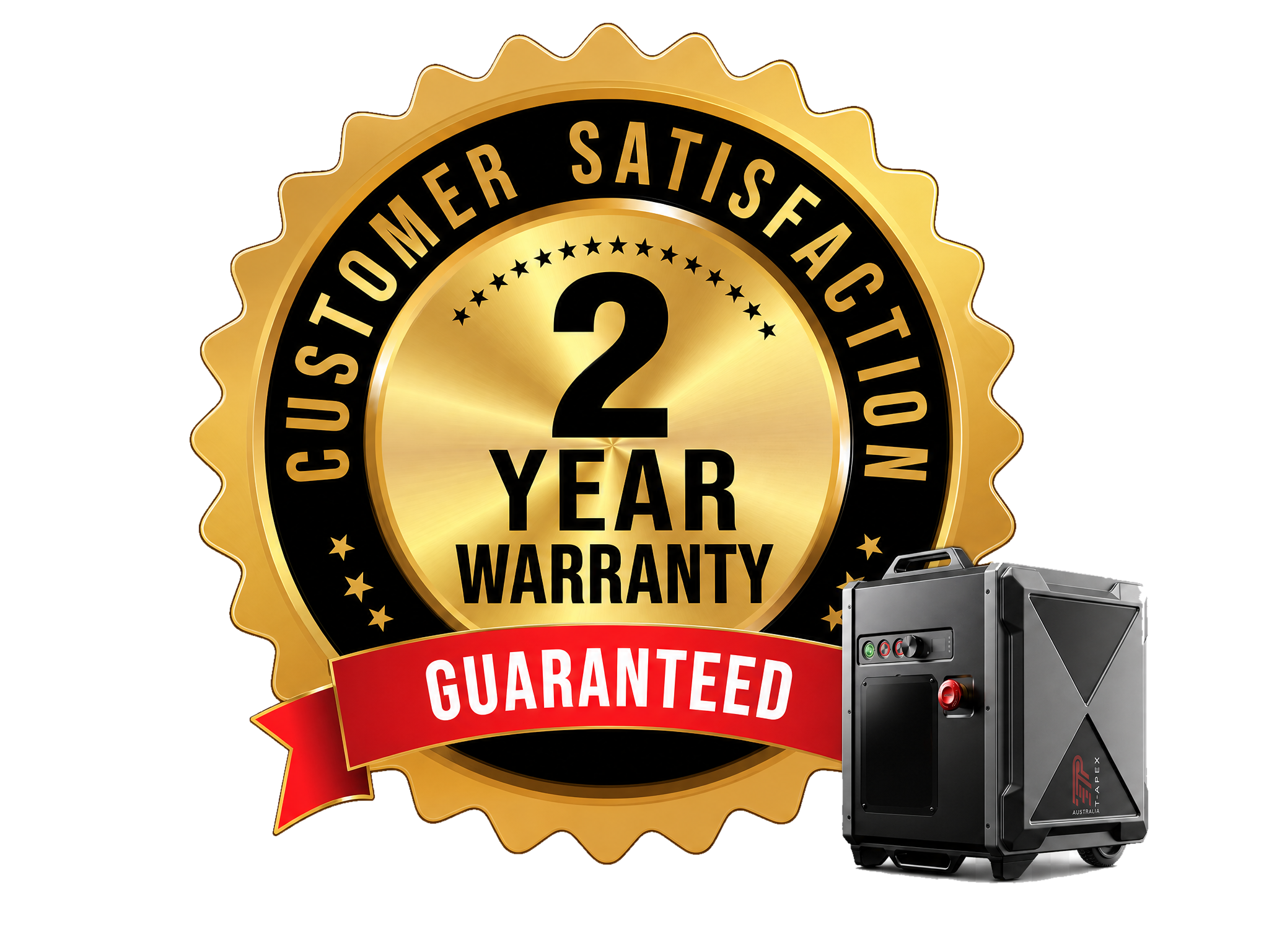 Customer Satisfaction — 2 Year Warranty Guaranteed